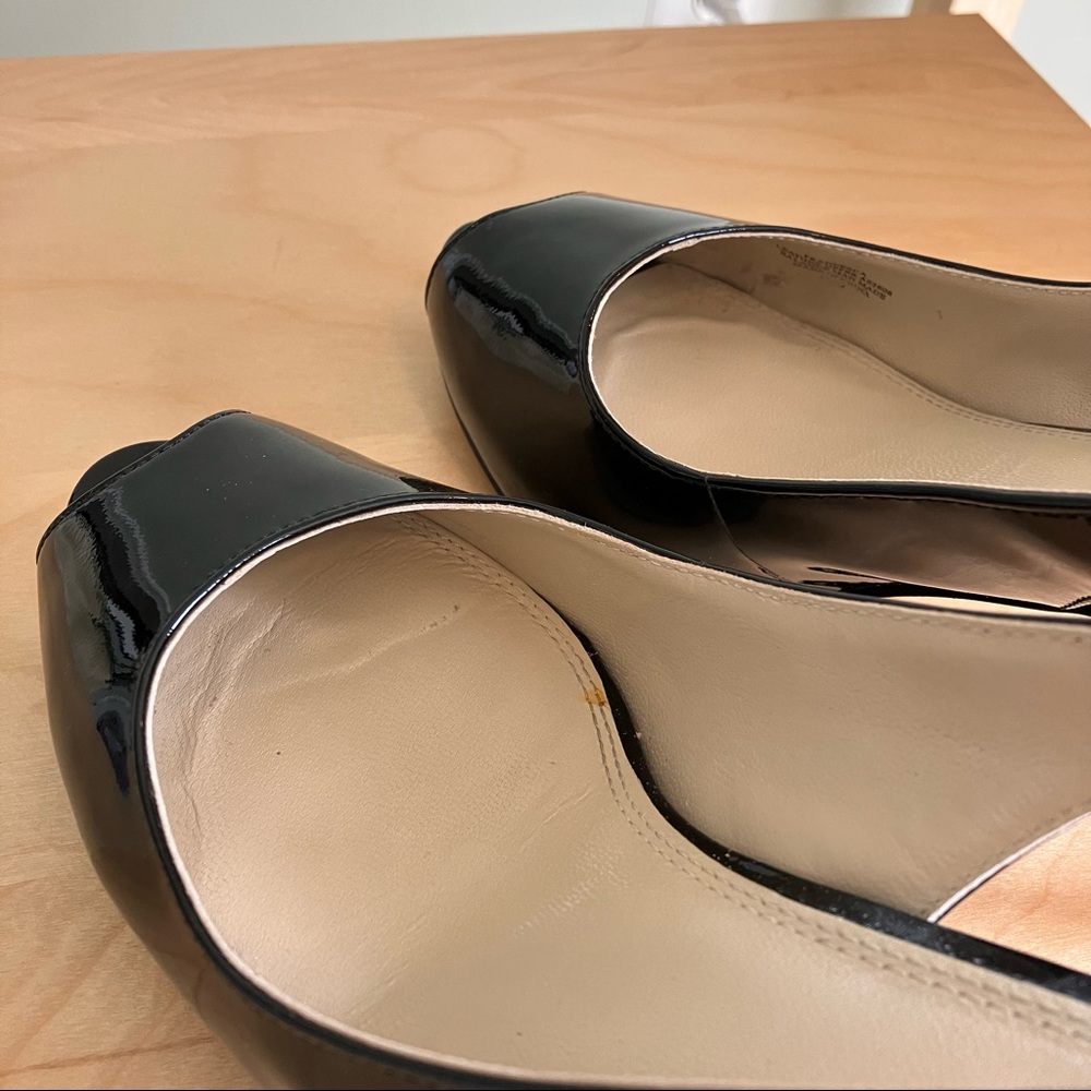 Andrew Stevens black patent leather Francesca heels, women’s size 7.5, worn once - Picture 11 of 14